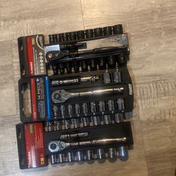 Ratchet 3/8 20 And 18 Pieces 
