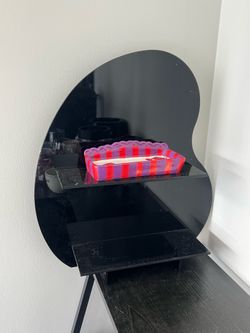 Black standing little shelf