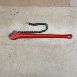 Ridgid C-24 chain Pipe Wrench