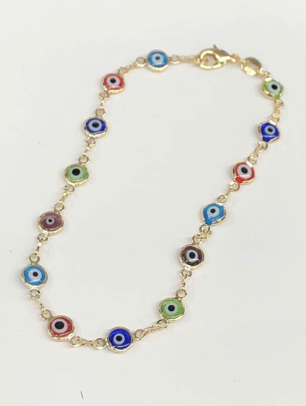 Beautiful woman eyes anklet available in 9.5”10”10.5” long best quality in market 💯💯💯  - shipping Same fast delivery- -dm for details- #goldanklet 