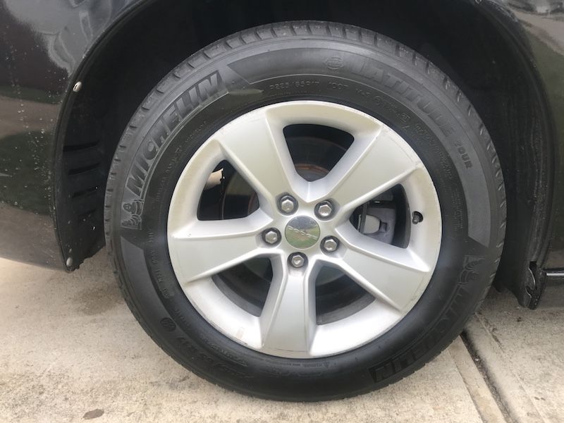 Dodge Charger rims and tires..225/65/17