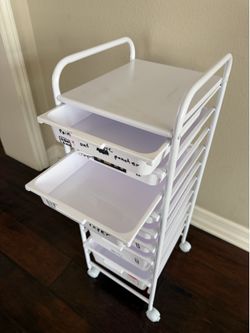 Storage Utility Cart 8 Drawers