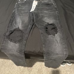 Purple Jeans Size 31