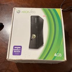 Xbox 360 Complete In Box With Kinect And Games 