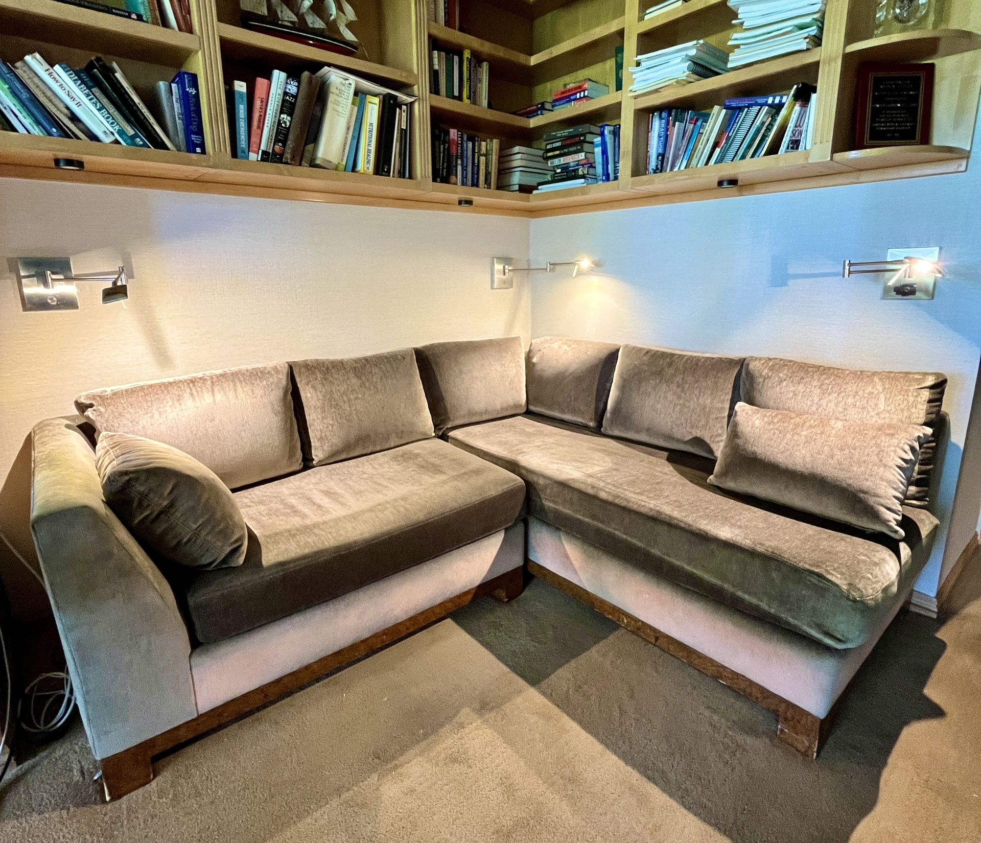 Custom Italian Sectional Couch