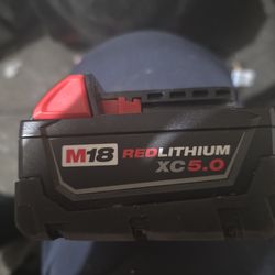 Milwaukee xc 5.0 battery