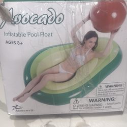 Avocado Inflatable Pool Float (new)