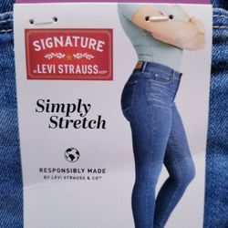 Mid Rise Skinny Jeans 