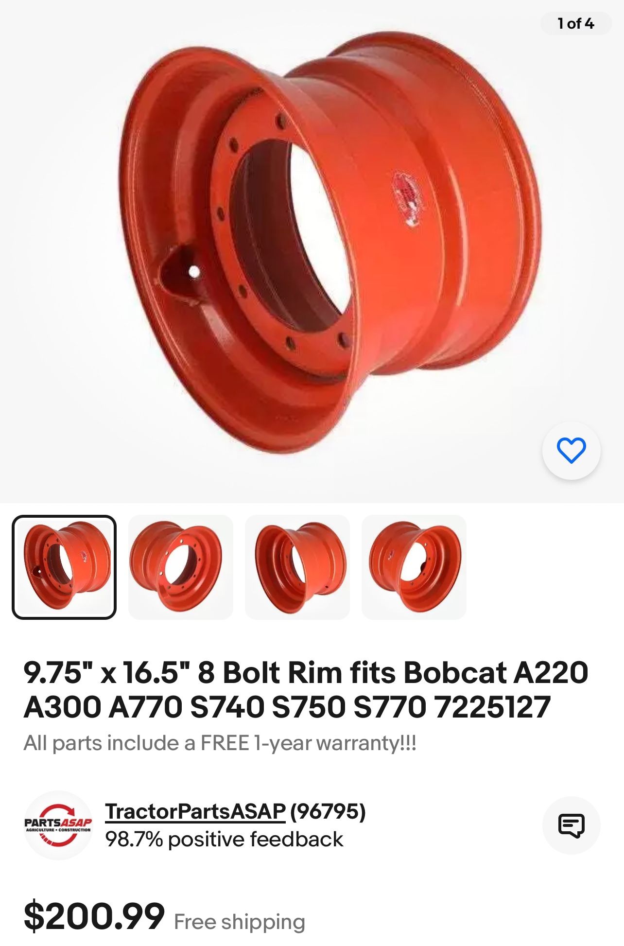 Bobcat Rims