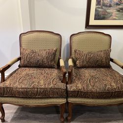 2 Club Chairs 