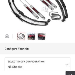 Jeep Wrangler Yj 2.5 In Rough Country Lift Kit