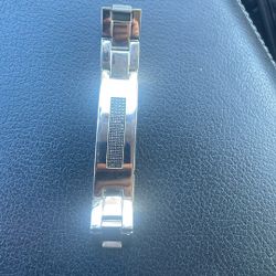 Stainless Bracelet with stones 