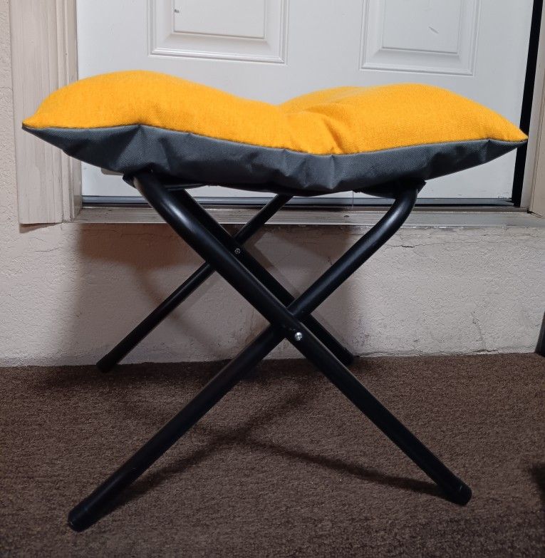 Foldable Ottoman Foot Rest, Foldable Lazy Sofa Stool