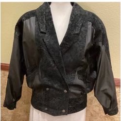 Winlit Leather vintage Suede and leather Jacket