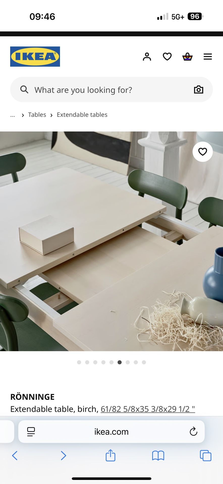 IKEA Extendable Table