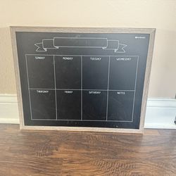 Chalk board and dry erase board