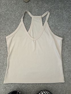 Beige Tank Top