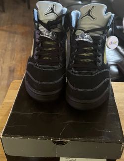 Black Carolina Jordan 5 Size 10.5