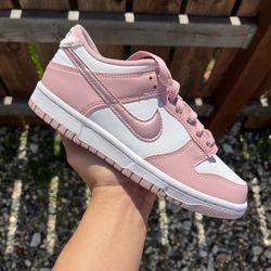 Nike Dunk Low Pink Velvet (Size 5Y)