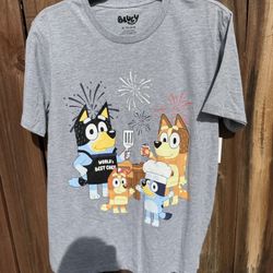 BRAND NEW ADULT BLUEY T SHIRT SIZE XL