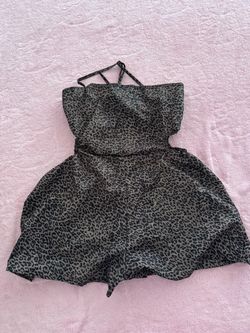 Cheetah Romper