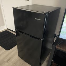 EUHOMY mini fridge and freezer 