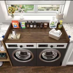 Washed And Dryer Countertop - Bamboo
