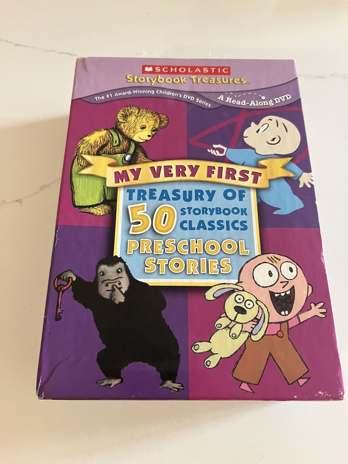 50 Scholastic Storybook Treasures Stories on DVD