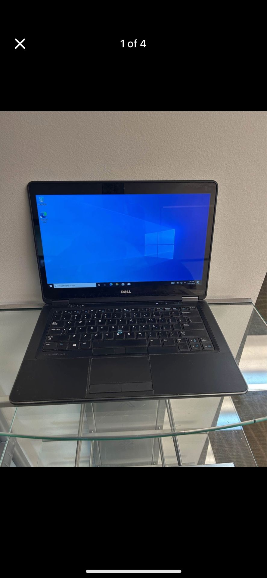 14” DELL i7 Touch Screen Laptop (ready to use)