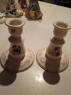 Disney magical candlestick holders design