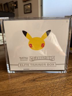 Pokemon Celebrations Elite Trainer Box Sealed