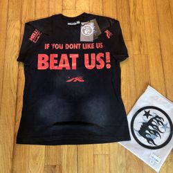 HELLSTAR Beat Us! Tee | Men’s Small | Read Description 