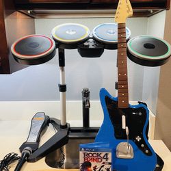 (ALL INDIVIDUALLY PRICED PRICES IN DESCRIPTION) Rockband 4 (Guitar Hero) PlayStation 3+Playstation 4+Xbox One+Xbox 360+Wii