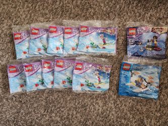 LOT Lego Polybag sets Friends City