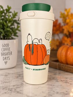 Starbucks x Peanuts Snoopy Fall Travel Tumbler
