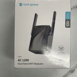 Rock Space AC1200 Dual Band WiFi Repeater – Brand New, Sealed