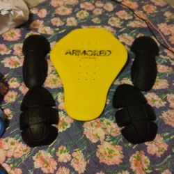 SAS-TEC CE Level 1 Armor Pads For Motorcycle And Armored Jackets/Hoodies 