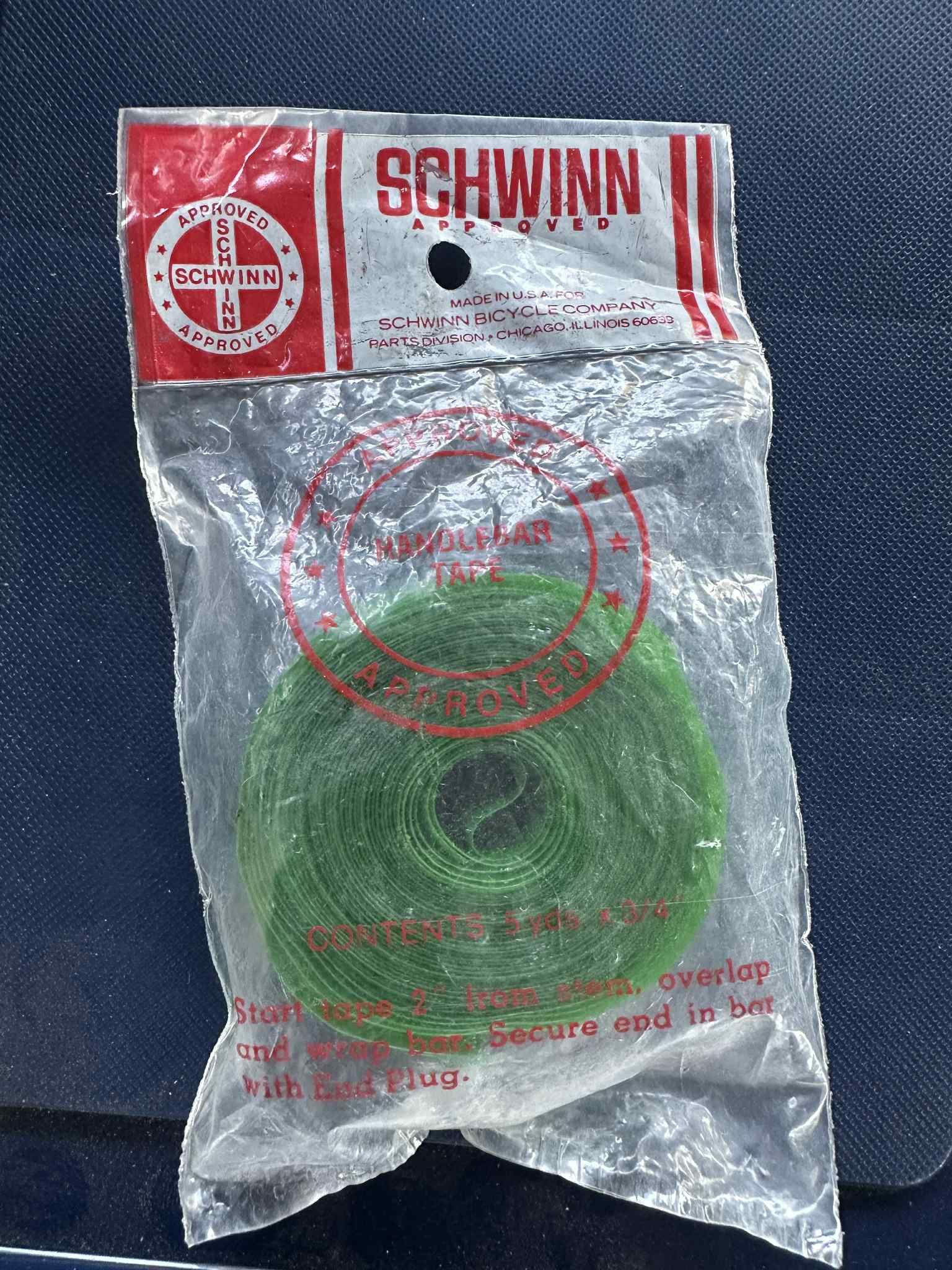 Handle bar tape green ramshorn and others