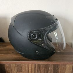 Fulmer 75B Open Face Motorcycle Helmet MEDIUM great Condition