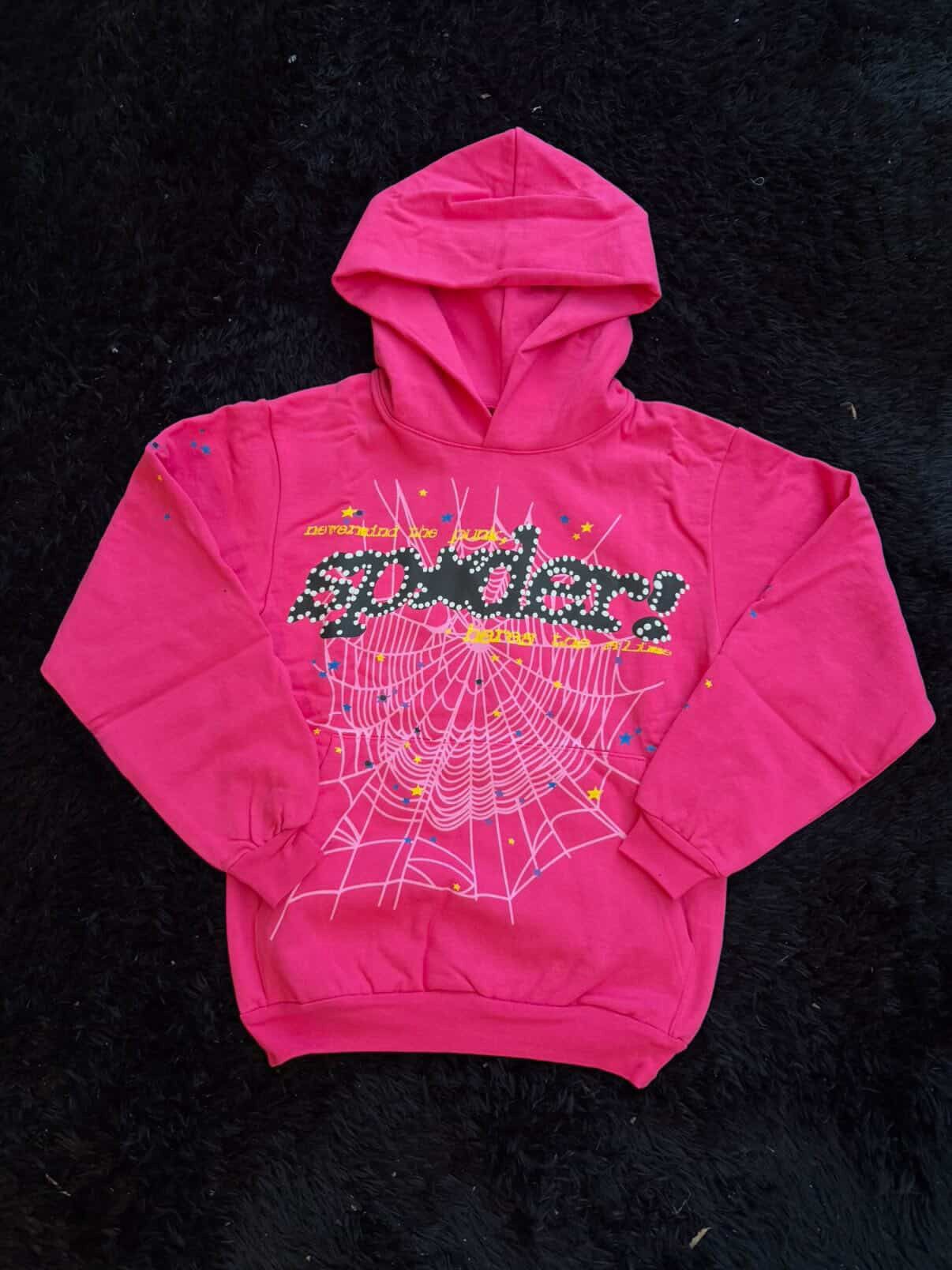 Pink Sp5der Hoodie