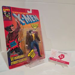 Marvel X-Men 7th Edition Wolverine Street Clothes Action Figure CIB