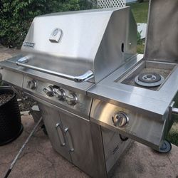 Jenn-Air stainless steel gas grill 