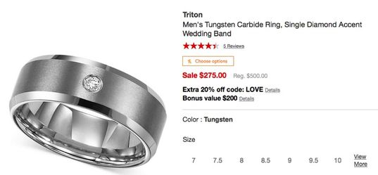 REDUCED: wedding band w/ single diamond, size ten