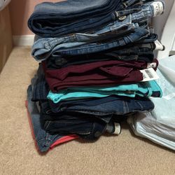 Lots Of Pants Tags Still On