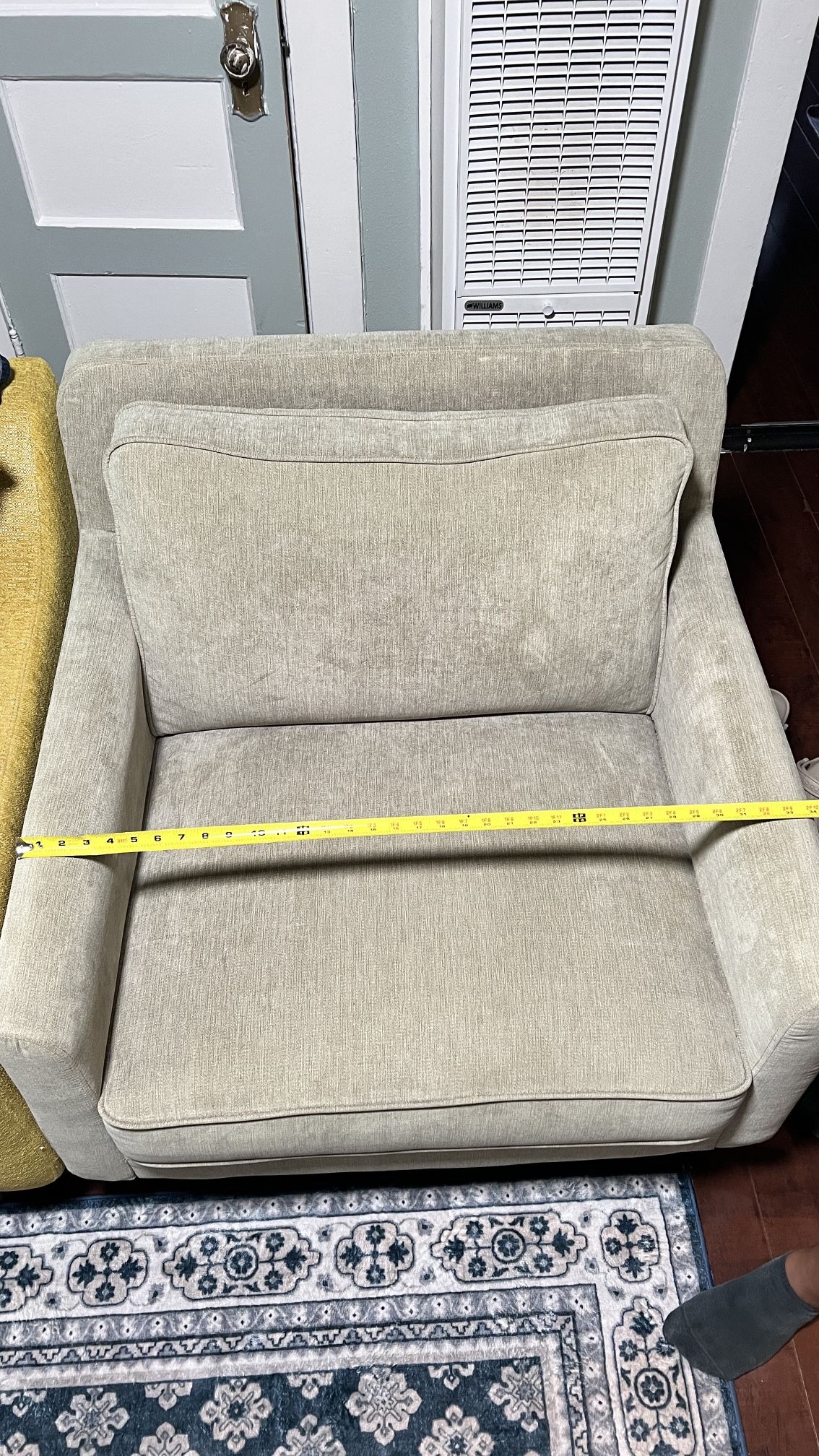 Gray Armchair