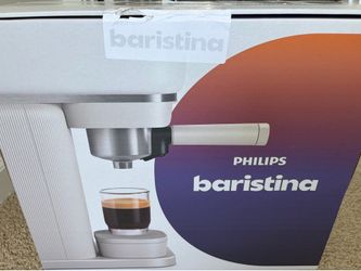 Philips Baristina Espresso Machine - White