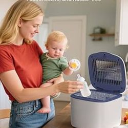 Baby bottle UV sanitizer, dryer, and storage settings
