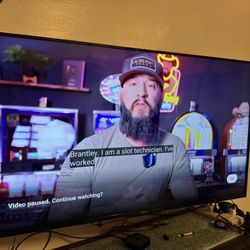 Sony 60 inch flat screen tv w remote