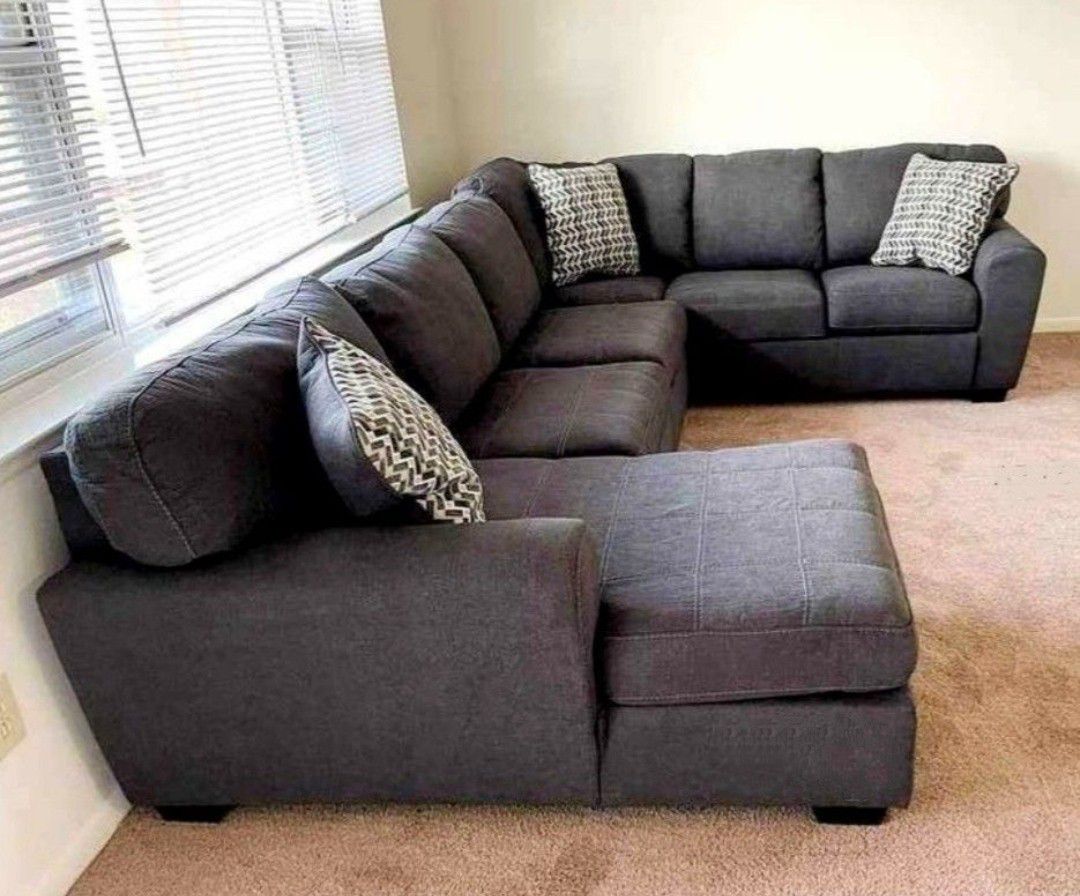 Brand New/ Ambee 3-piece Sectional With Chaise/ İn Stock 💲 39 Down Payment 