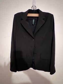 Lauren Ralph Lauren Black Blazer Size 4
